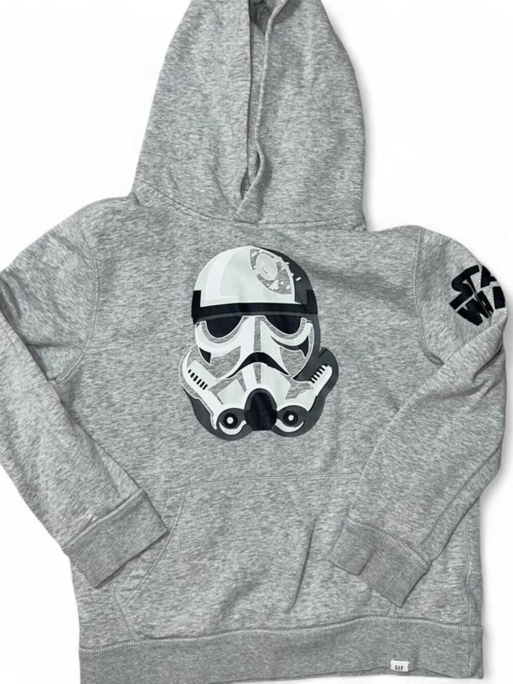 GAP Star Wars Youth Hooded Gray Sweatshirt